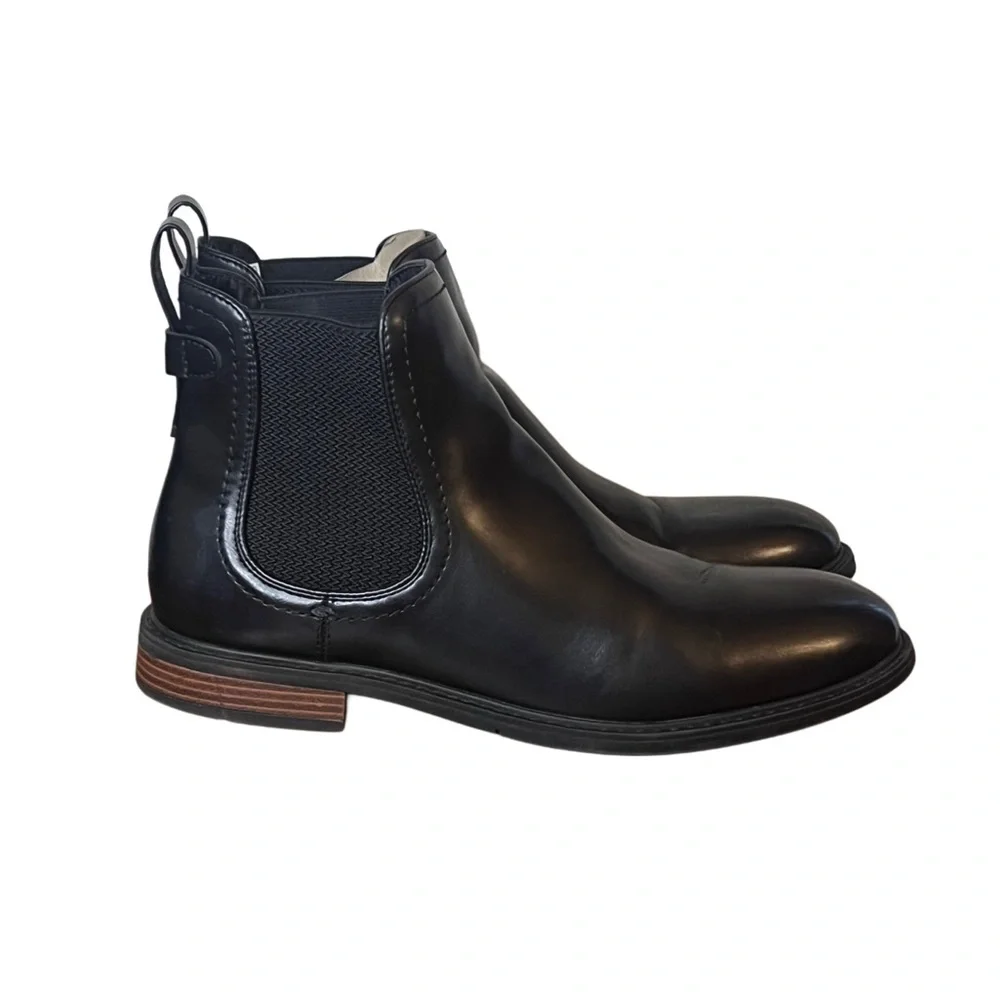 Tommy Hilfiger Vitus 2 Men’s Black Chelsea Boot Size 9.5